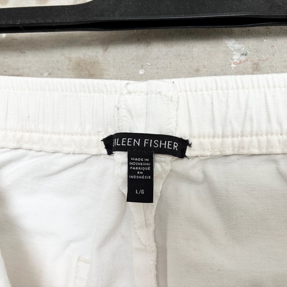 Eileen Fisher Organic Cotton Denim Tapered Pant - Picture 5 of 7